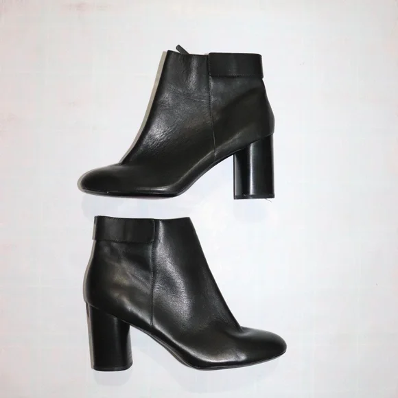 Zara Leather Boots - Picture 1 of 5